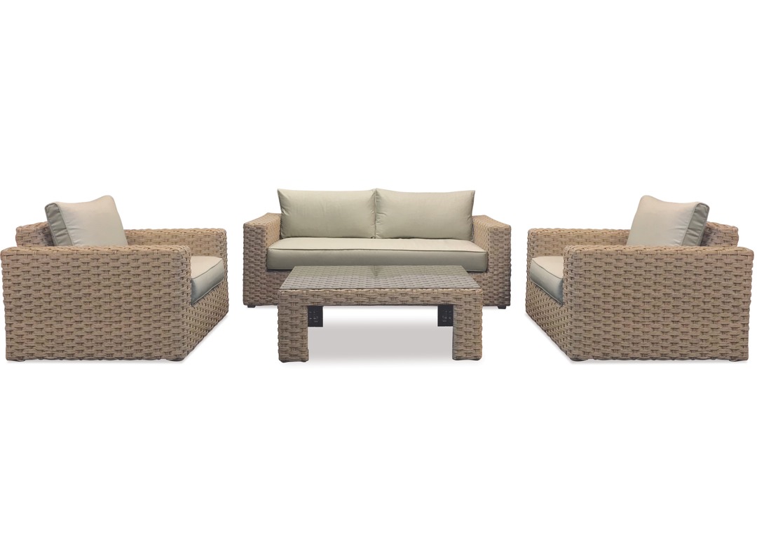Marbella 4-pce Outdoor Lounge Suite - Danske Møbler NZ Made